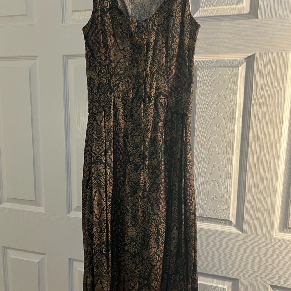 Scott McClintock Elegant Paisley Maxi Dress